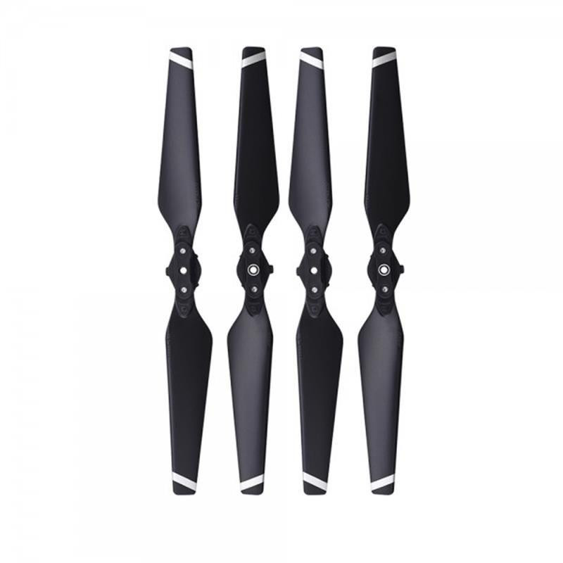 SK Пропелери лопаті гвинти для DJI Mavic Pro Platinum Quick Props 4шт Black/White (32861866063BW) - зображення 1