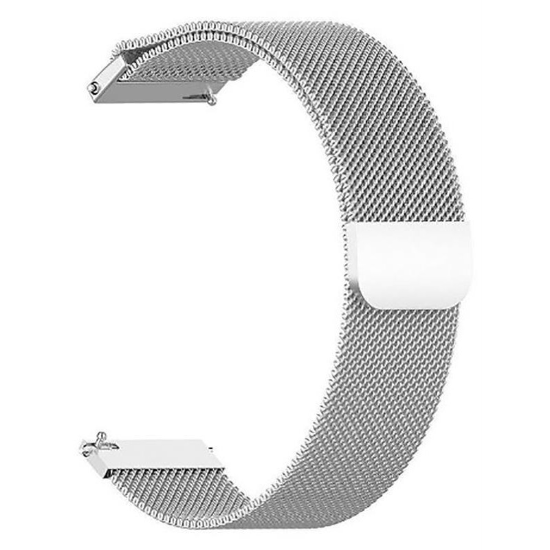 BeCover Ремешок для Samsung Galaxy Watch/Gear  Milanese Style Silver (707787) - зображення 1