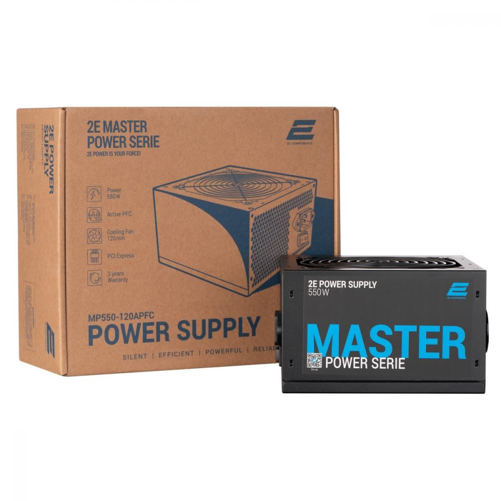 2E Master Power 550W (2E-MP550-120APFC) - зображення 1