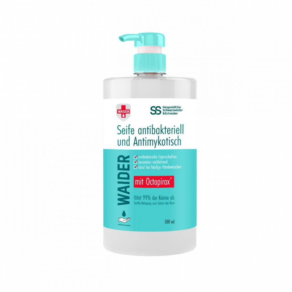 Waider Антибактериальное мыло  противогрибкового действия 500 мл (4823098412106) - зображення 1