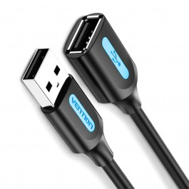 Vention USB 2.0 A Male to USB 2.0 A Female 1.5m Black (CBIBG)
