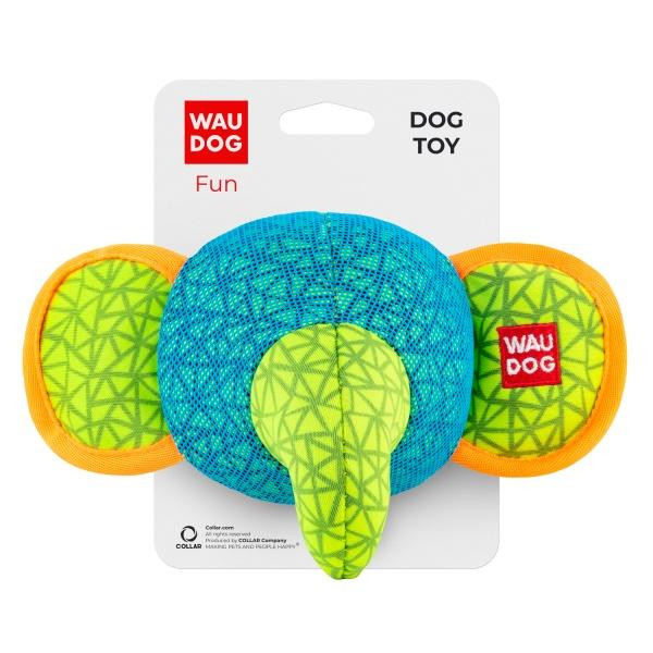 WAUDOG Игрушка для собак  Fun "Слон" 20х14 см Голубая (62042) - зображення 1