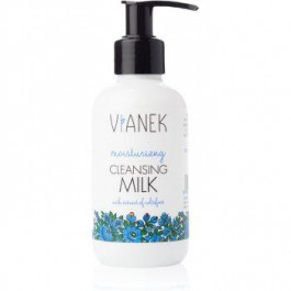 Vianek Moisturising очищуюче молочко для обличчя зі зволожуючим ефектом екстракт мати-й-мачухи 150 мл