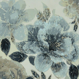 STRATEG Картина за номерами Голубі квіти розміром 50х50 см AA020