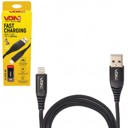 VOIN USB - Lightning 1m Black (CC-4201L BK)