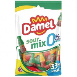 Damel Цукерки  Sour mix жувальні без цукру 90 г (8411500115354)