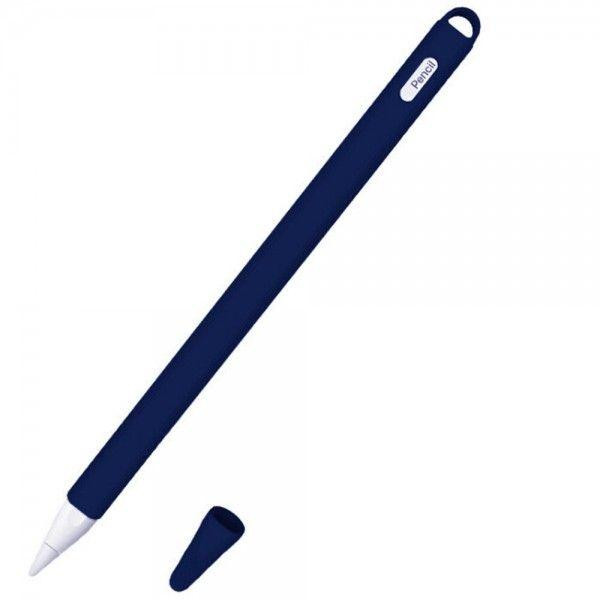 GOOJODOQ Чехол TPU Hybrid Ear для стилуса Apple Pencil 2 Dark/Blue (4001055094286DB) - зображення 1