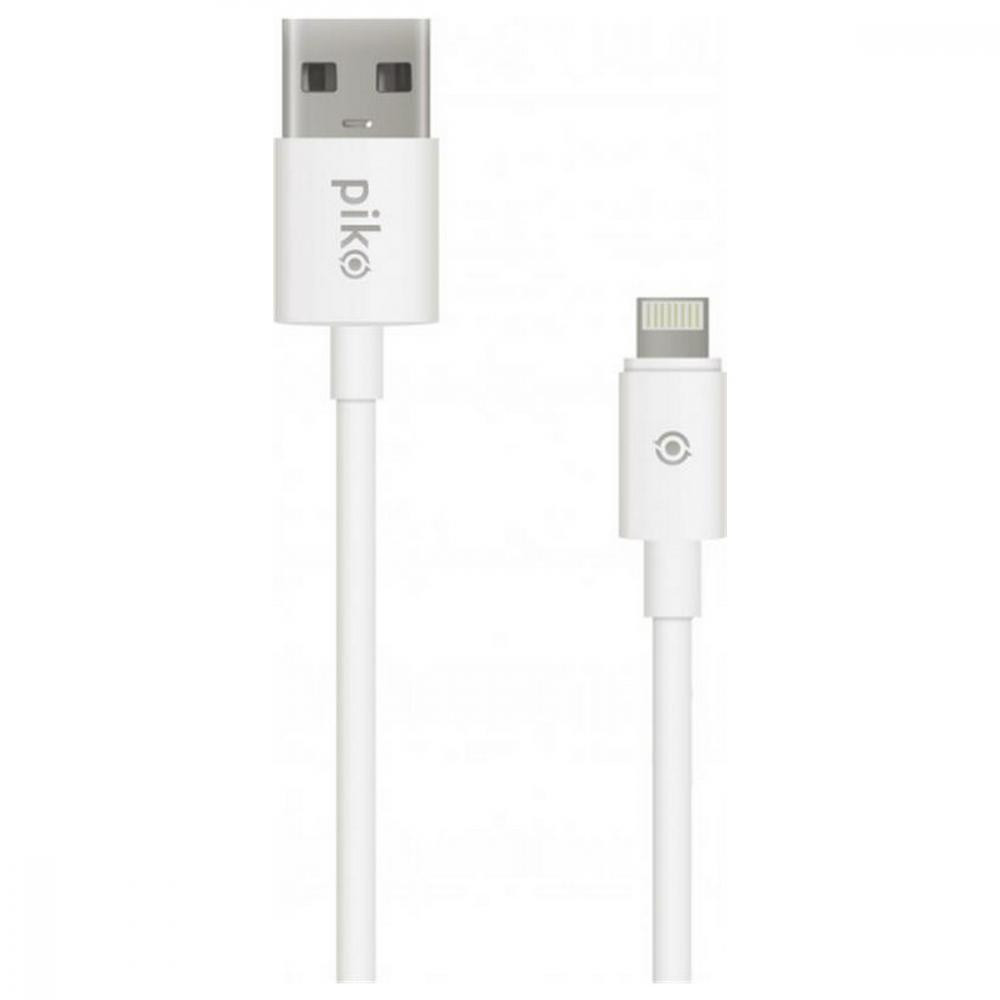 Piko USB 2.0 AM to Lightning 1.2m White (1283126496165) - зображення 1