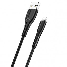 USAMS US-SJ364 USB to Lightning 1m Black (SJ364USB01)