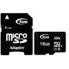 TEAM 16 GB microSDHC UHS-I + SD Adapter TUSDH16GCL10U03 - зображення 1