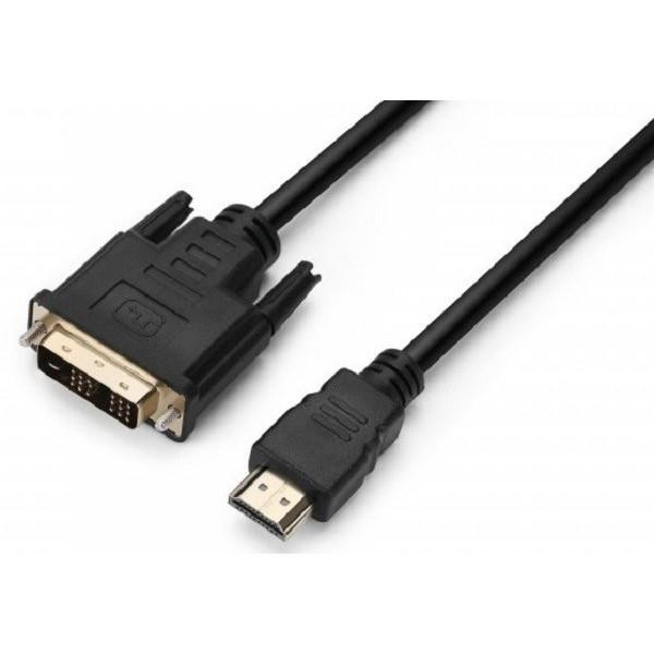 Prologix HDMI to DVI v1.3 1.8m Black (PR-HDMI-DVI-P-01-30-18M) - зображення 1