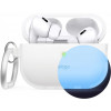 Elago Silicone Hang Case for Airpods Pro 2nd Gen, Nightglow Blue (EAPP2SC-HANG-LUBL) - зображення 1