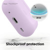 Elago Silicone Hang Case for Airpods Pro 2nd Gen, Nightglow Blue (EAPP2SC-HANG-LUBL) - зображення 6