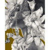 STRATEG Картина за номерами ПРЕМІУМ Мрії у квітах з лаком розміром 40х50 см GS1254 - зображення 1