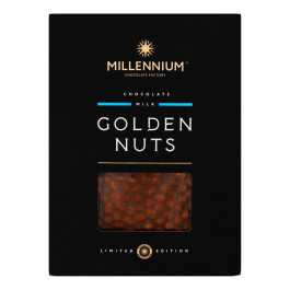 Millennium Шоколад молочний з цілим фундуком Golden Nuts  к/у 1.1кг (4820075509491)