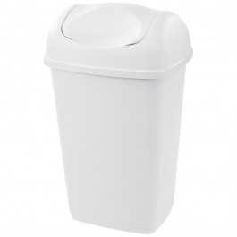 Auchan Контейнер для мусора 8101952112, белый, 25 л (3245678380925)