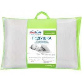 EuroSleep Подушка ортопедична Memory Classic 40х60 см (5366)