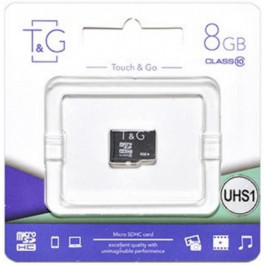 T&G 8 GB MicroSDHC Class 10 TG-8GBSD10U1-00