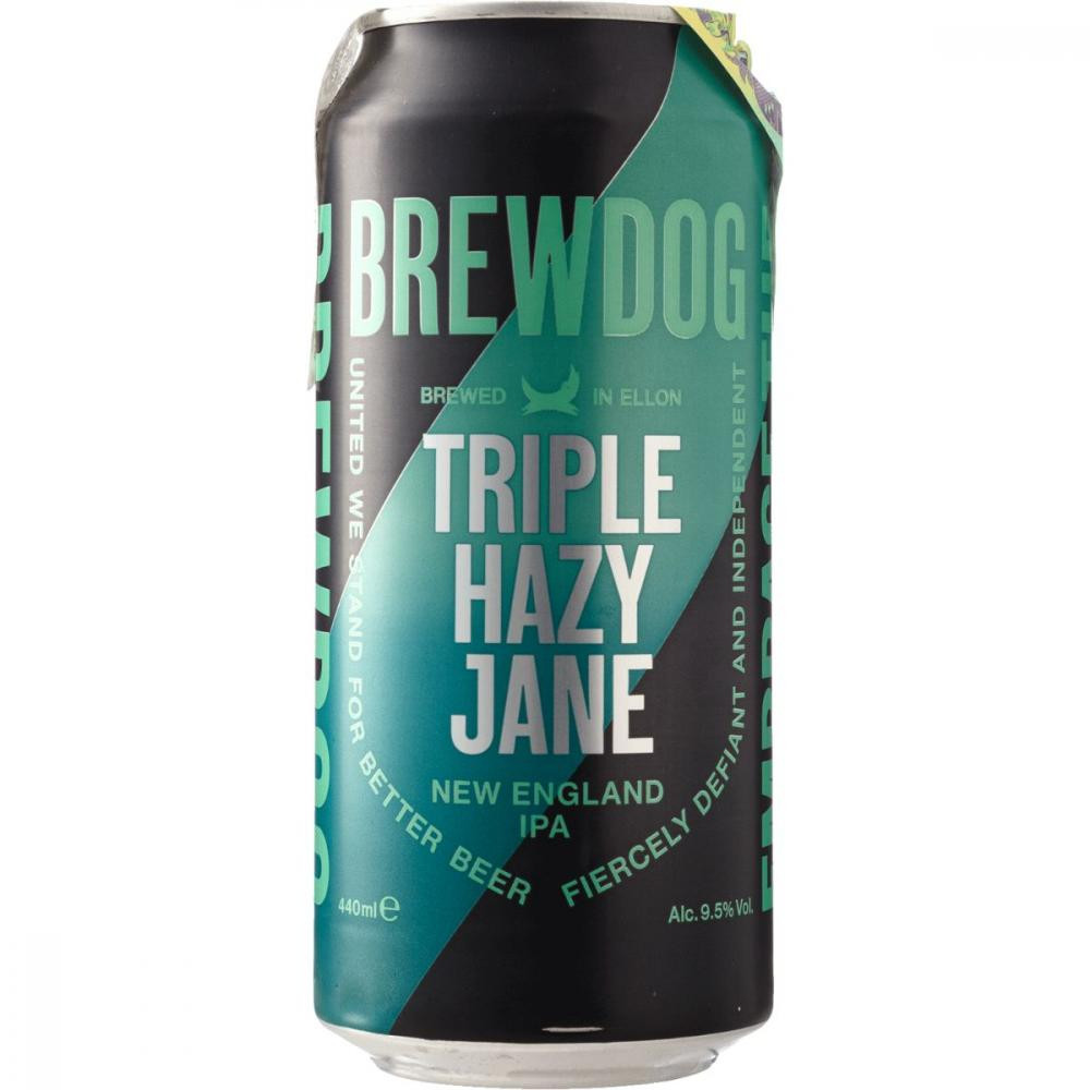 BrewDog Пиво Triple Hazy Jane 0,44 л (5056025440104) - зображення 1