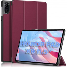   BeCover Чохол-книжка  Smart Case для Honor Pad X9 11.5" Red Wine (711082)