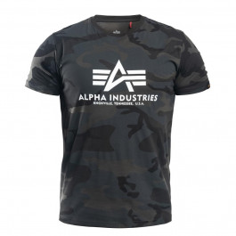 Alpha Industries Футболка T-shirt  Basic - Black Camo