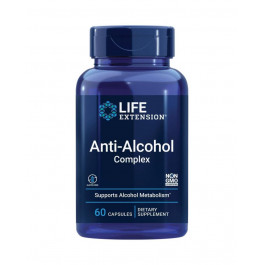 Life Extension Anti-Alcohol HepatoProtection 60 вегетаріанських капсул