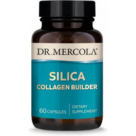 Dr. Mercola БАД Кремній, Silica Collagen Builder, , колагеновий будівельник, 60 капсул
