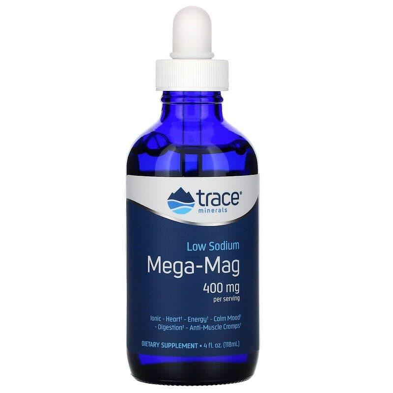 Trace Minerals БАД Іонний магній з мінералами, Ionic Magnesium with Minerals, , 400 мг, 118 мл - зображення 1