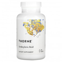 Thorne БАД Ундециленова кислота, Undecylenic Acid, , 250 желатинових капсул