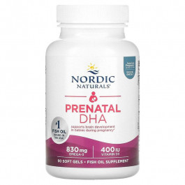Nordic Naturals БАД Риб&#039;ячий жир для вагітних, Prenatal DHA, , 500 мг, 90 капсул
