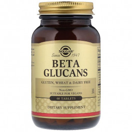 Solgar Beta Glucans, 60 таблеток