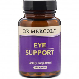 Dr. Mercola БАД Вітаміни для очей з лютеїном, Eye Support, , 30 капсул