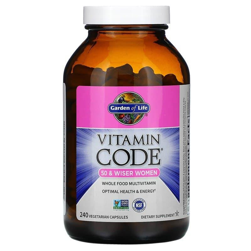 Garden of Life Вітаміни для жінок (Vitamin Code) 240 капсул - зображення 1
