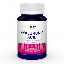Sunny Caps Гіалуронова кислота (Hyaluronic Acid) 120 мг 60 капсул
