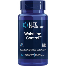 Life Extension БАД Жироспалювач для стегон та талії, Waistline Control, , 60 вегетаріанських капсул
