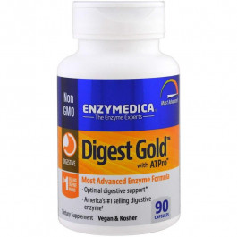   Enzymedica БАД Ферменти для травлення, Digest Gold, , 90 капсул