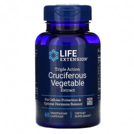 Life Extension БАД Рослинний екстракт, гормональна підтримка, Cruciferous Vegetable Extract, , 60 капсул