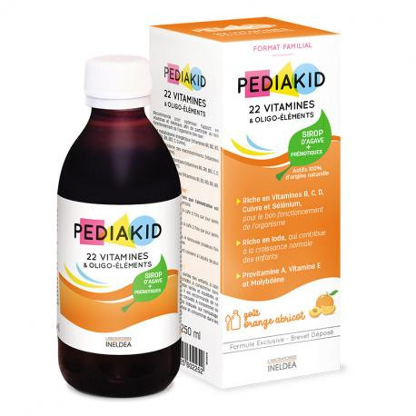 Pediakid БАД Мультивітаміни і мінерали для дітей, сироп, 22 Vitamines & Oligo-Elements, , 250 мл - зображення 1