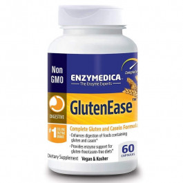 Enzymedica БАД Ферменти для перетравлення глютену, GlutenEase, , 60 капсул