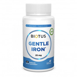 Biotus БАД Залізо, Gentle Iron, , 25 мг, 100 капсул