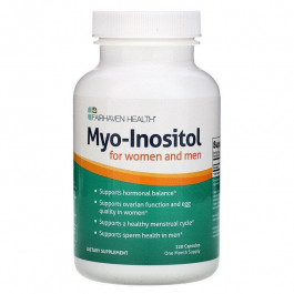 Fairhaven Health БАД Міо-інозитол, для жінок і чоловіків, Myo-Inositol, , 120 капсул