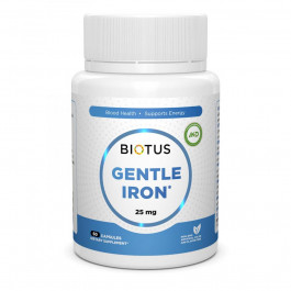 Biotus БАД Залізо, Gentle Iron, , 25 мг, 60 капсул