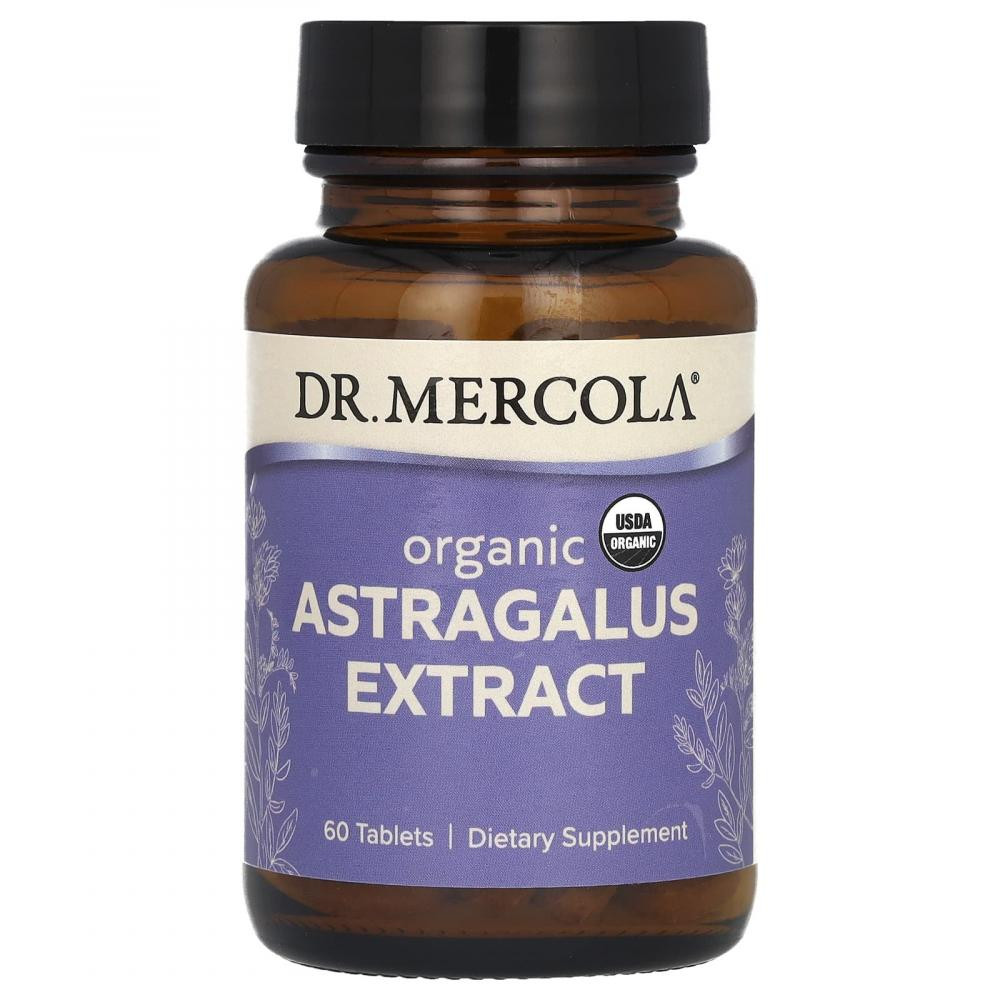 Dr. Mercola БАД Астрагал екстракт, Astragalus Extract, , 60 таблеток - зображення 1