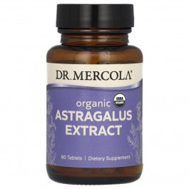 Dr. Mercola БАД Астрагал екстракт, Astragalus Extract, , 60 таблеток