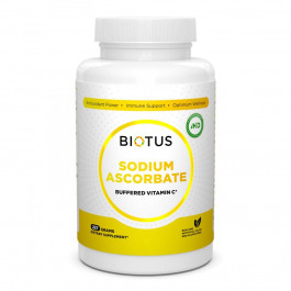   Biotus БАД Буферізований вітамін С, Sodium Ascorbate, , порошок, 227 г