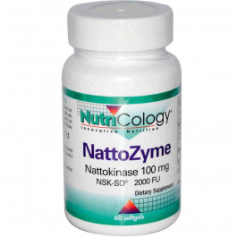 NutriCology БАД НаттоЗім, NattoZyme, , 180 гелевих капсул
