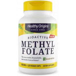 Healthy Origins Метилфолат, Methyl Folate, Healthy Origins, 800 мкг, 120 капсул