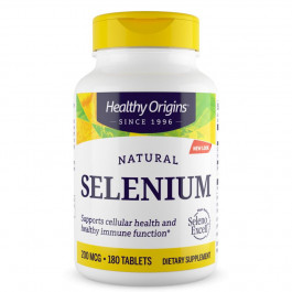 Healthy Origins БАД Селен, Seleno Excell, , 200 мкг, 180 таблеток