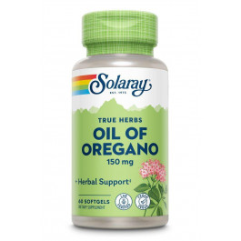 Solaray Масло орегано, Oil of Oregano, Solaray, 150 мг, 60 капсул