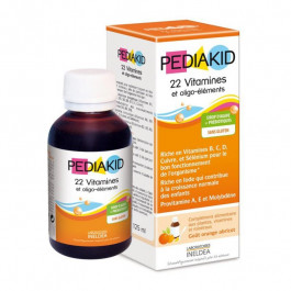 Pediakid Мультивітаміни для дітей, сироп, 22 Vitamins & minerals, , 125 мл